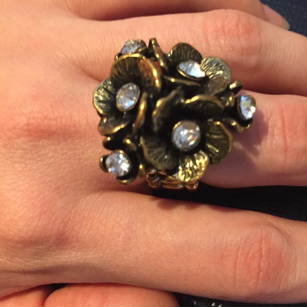 Cocktail ring (adjustable) - Picture 3 of 8